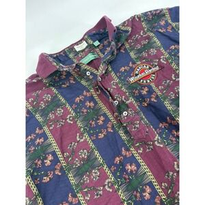 Vintage Michael Thomas NASCAR Winston Racing Series Men's Large‎ Polo Shirt